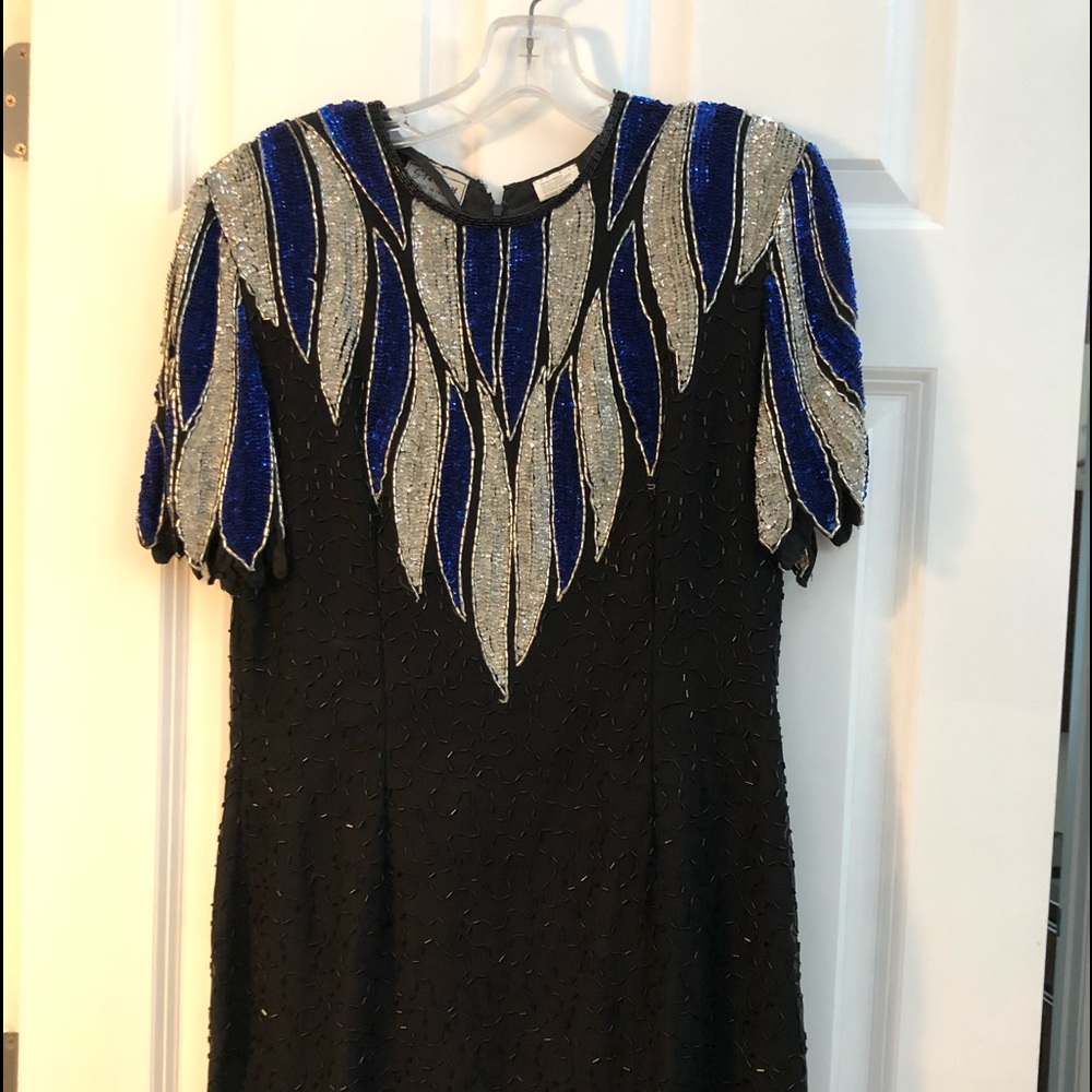 Beaded cocktail dress